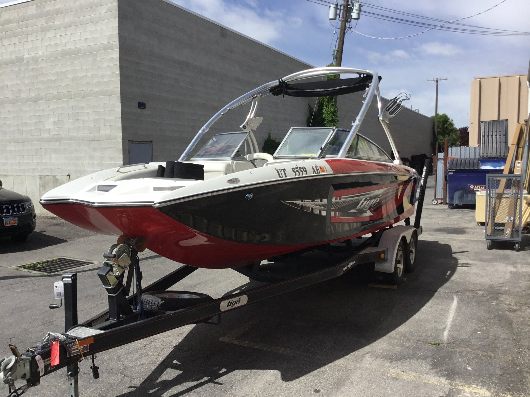 Tige with Tube Tower Folding Canopy Top - BoardCo