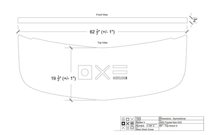 Toyota Epic Round Swim Platform Cover - BoardCo