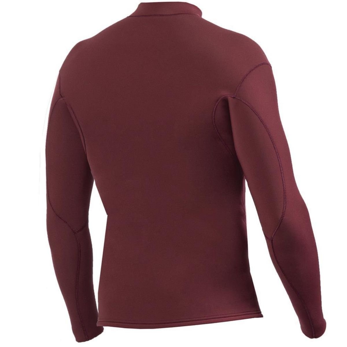 Vissla 2mm Solid Sets Front Zip Jacket in Blood - BoardCo