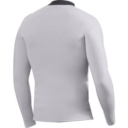 Vissla 2mm Solid Sets Front Zip Jacket in Off White - BoardCo