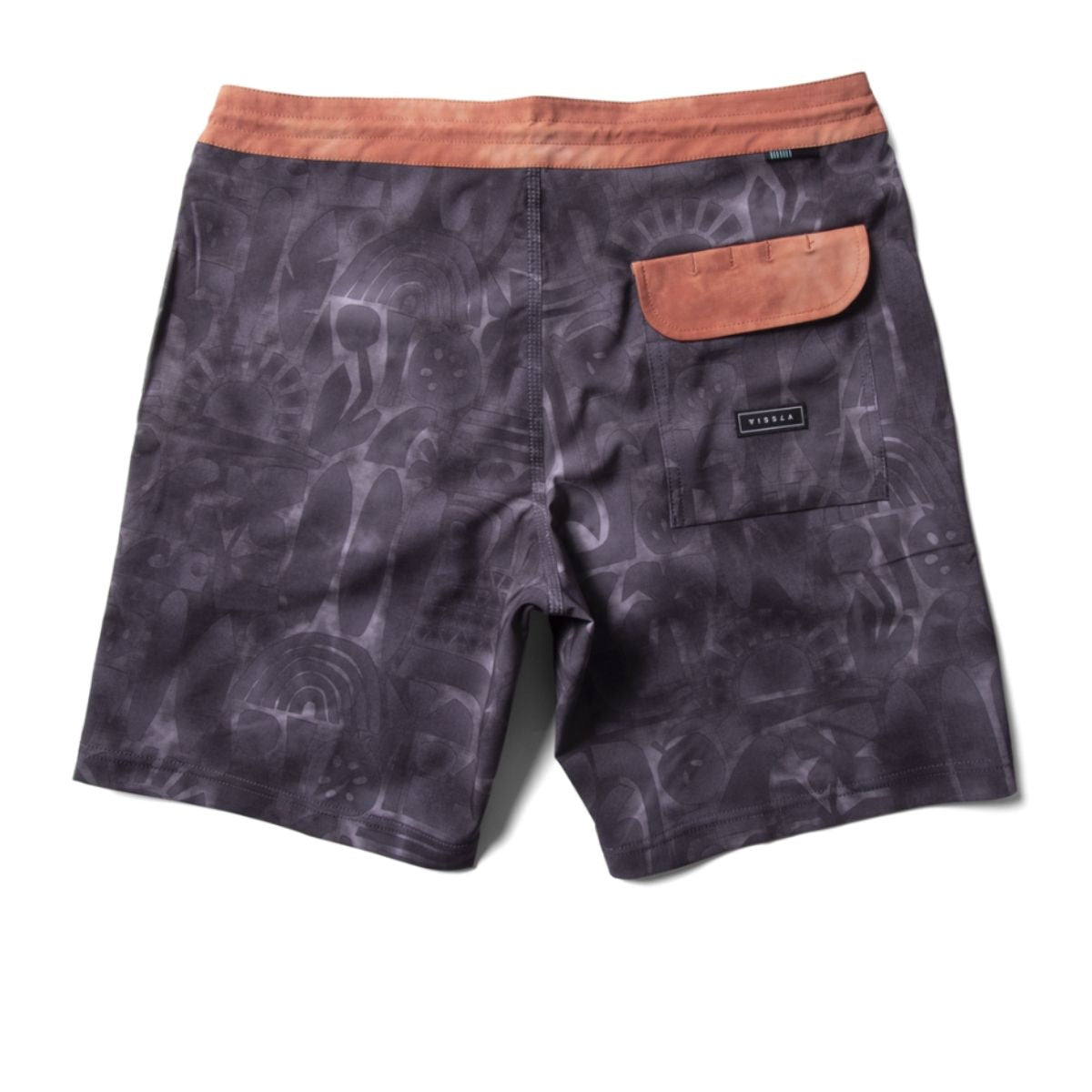 Vissla Ecology Center Glyphs 18.5" Boardshorts in Phantom - BoardCo