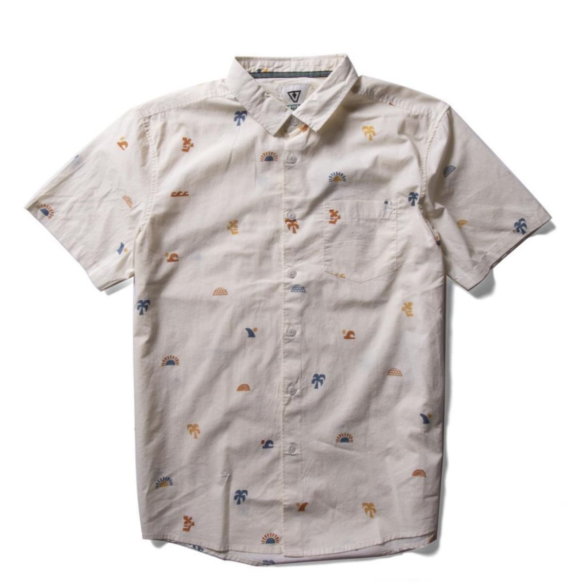 Vissla Ecology Center Surf Farm Eco SS Shirt in Dune - BoardCo