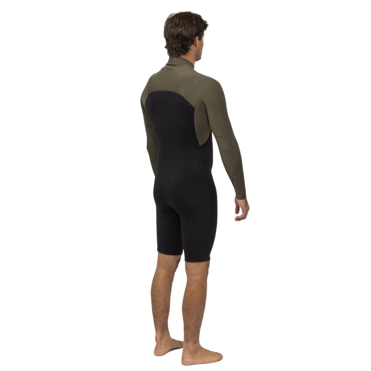 Vissla High Seas II 2-2 Long Sleeve Spring Wetsuit in Army - BoardCo