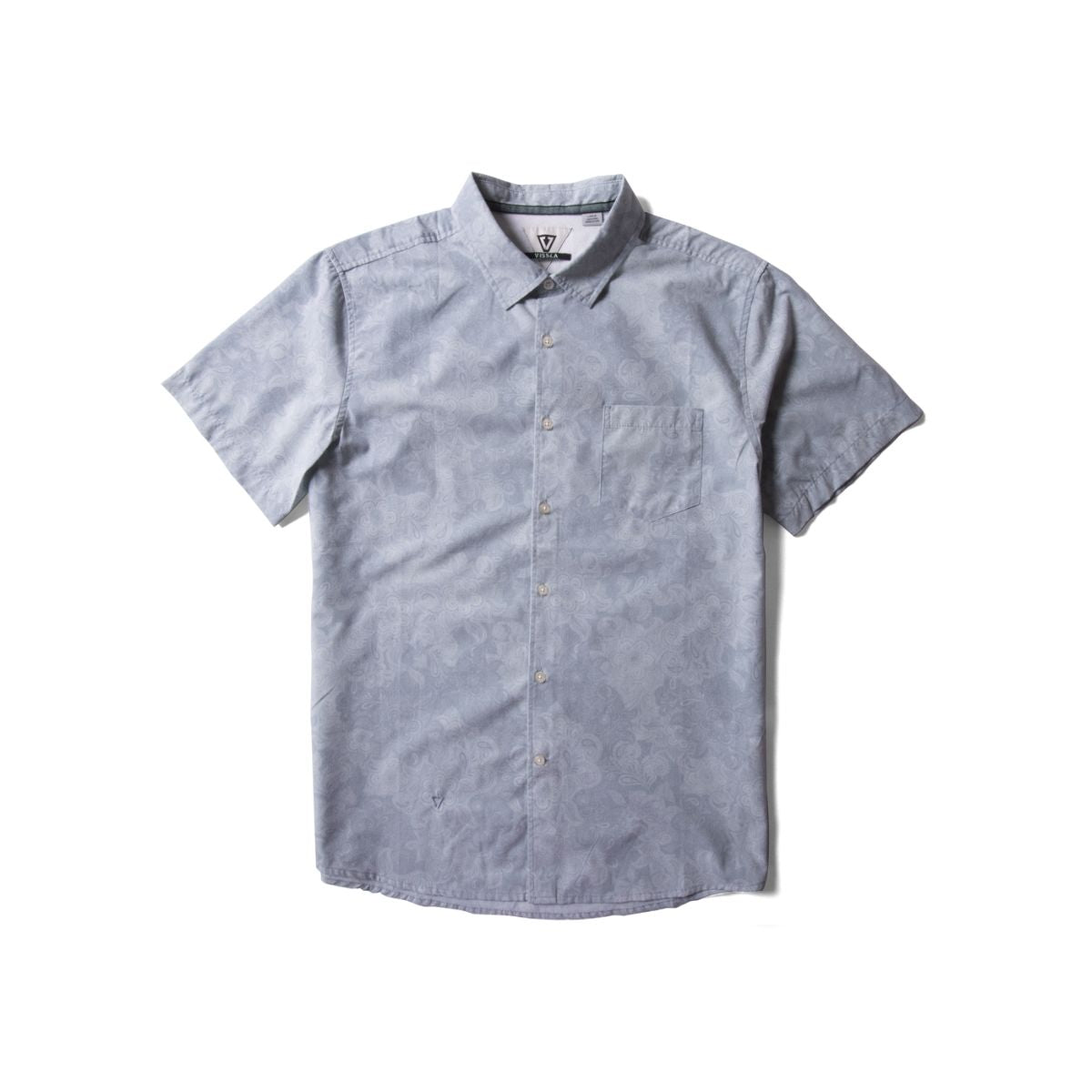 Vissla Panorama Eco SS Shirt in Stone Blue - BoardCo