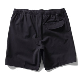 Vissla Solid Sets 16" Boys Elastic Boardshorts in Black - BoardCo