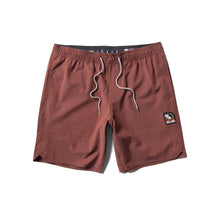 Vissla Solid Sets 17.5" Ecolastic Boardshort in Barn Red - BoardCo