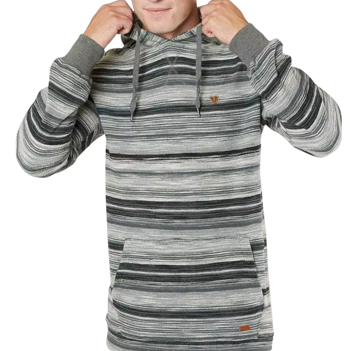 Vissla Southbay Reversible Pullover Hoodie in Night - BoardCo