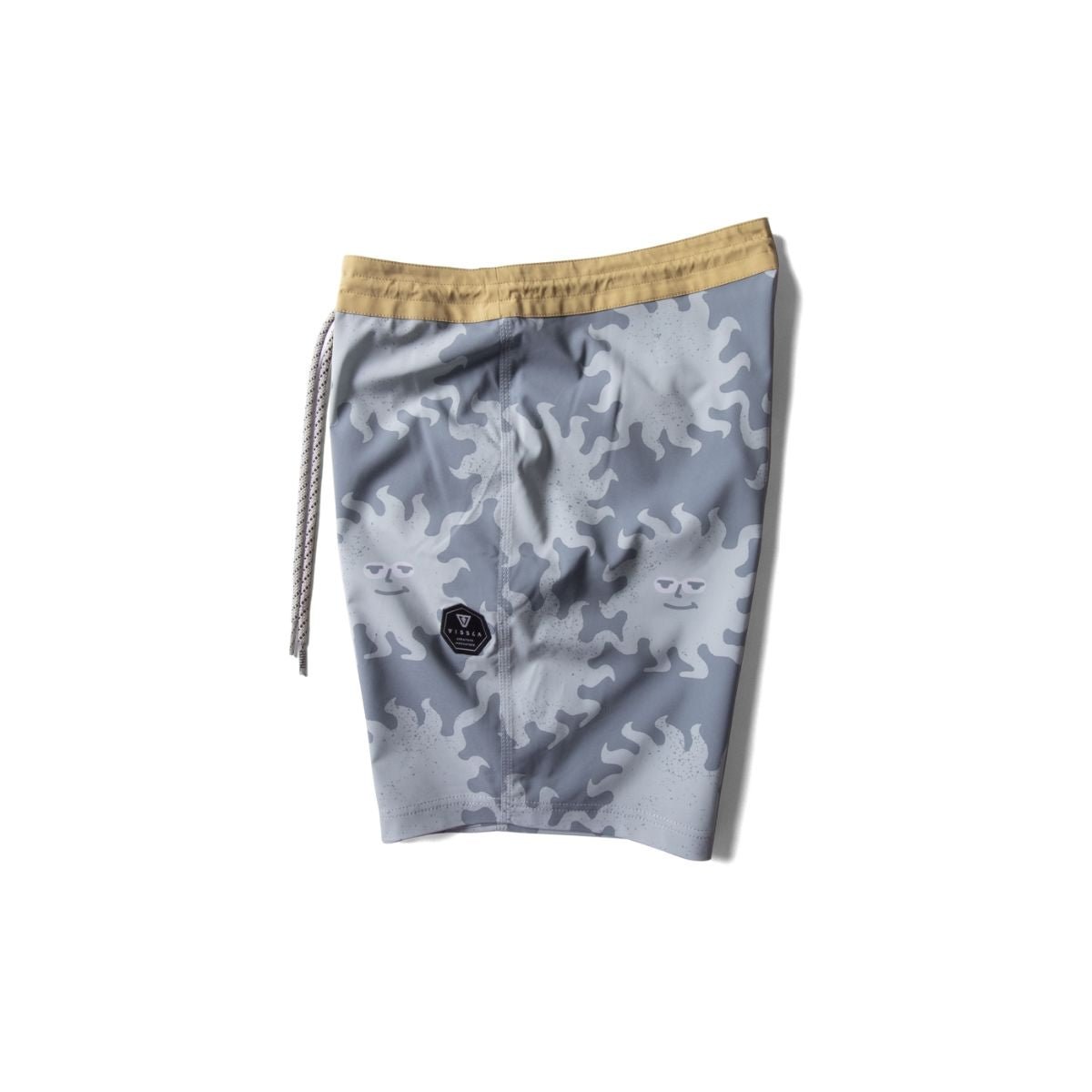 Vissla Sunburnt Shred Heads 17" Boys Boardshort in Dark Denim - BoardCo