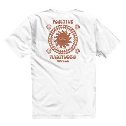 Vissla Sunburnt Shred Heads Premium Pocket Men's Tee in White - BoardCo