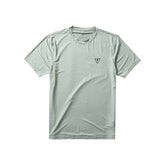 Vissla Twisted Eco SS Rash Guard in Sea Green Heather - BoardCo