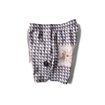 Vissla Twisted Minds 16.5" Ecolastic Men's Boardshort in Phantom - BoardCo