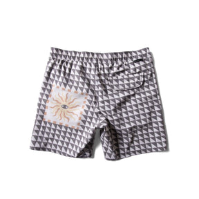 Vissla Twisted Minds 16.5" Ecolastic Men's Boardshort in Phantom - BoardCo