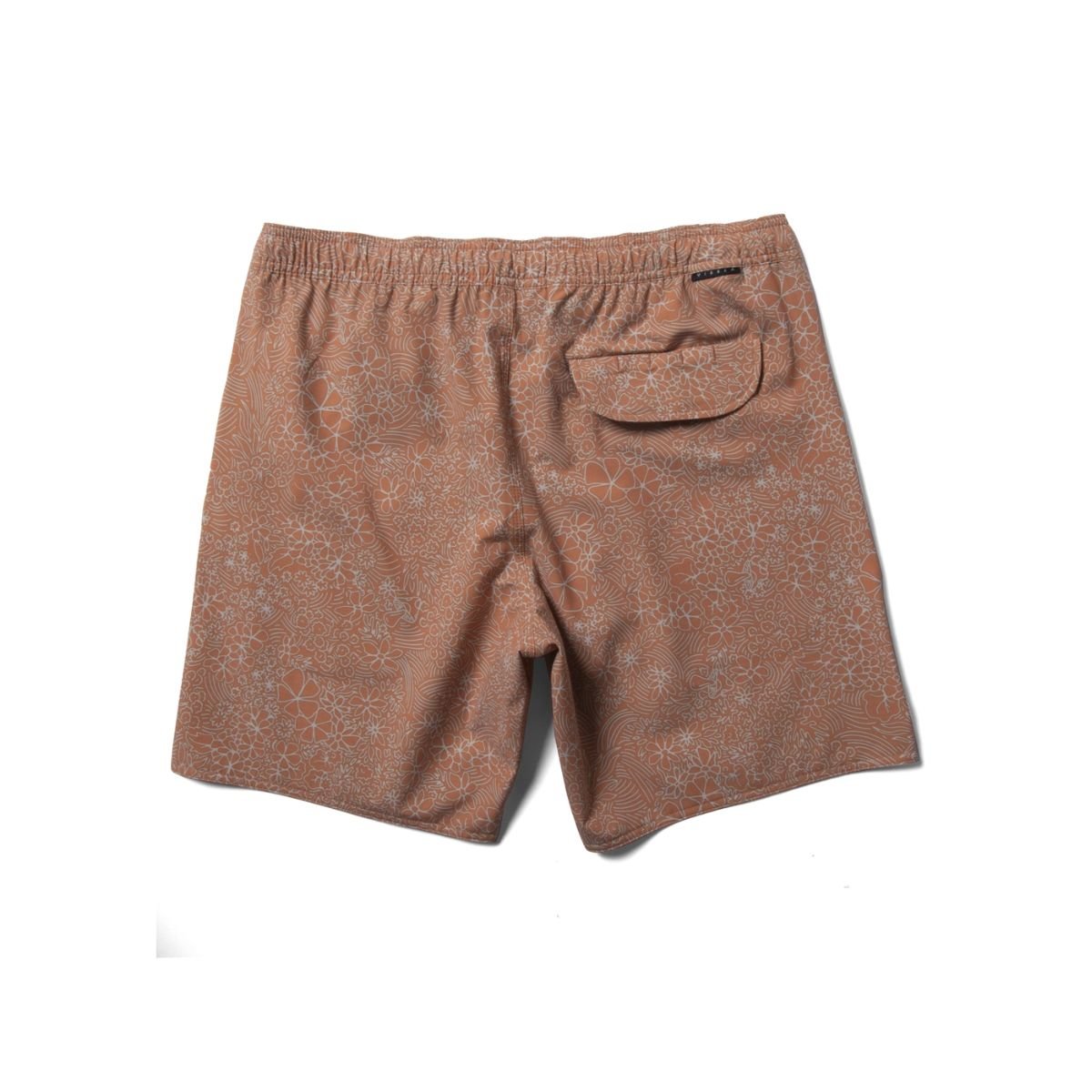 Vissla Wander 16.5" Ecolastic Boardshorts in Guava - BoardCo
