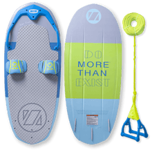 ZUP DoMore 2.0 board w/ DoubleZUP Tow Handle & Rope - BoardCo