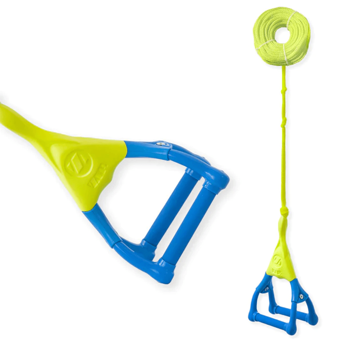 ZUP DoubleZUP Tow Handle & Rope 1.5 Yellow/Blue - BoardCo